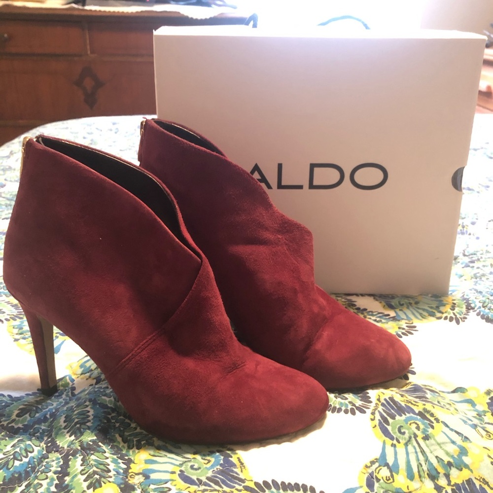 Aldo heeled booties